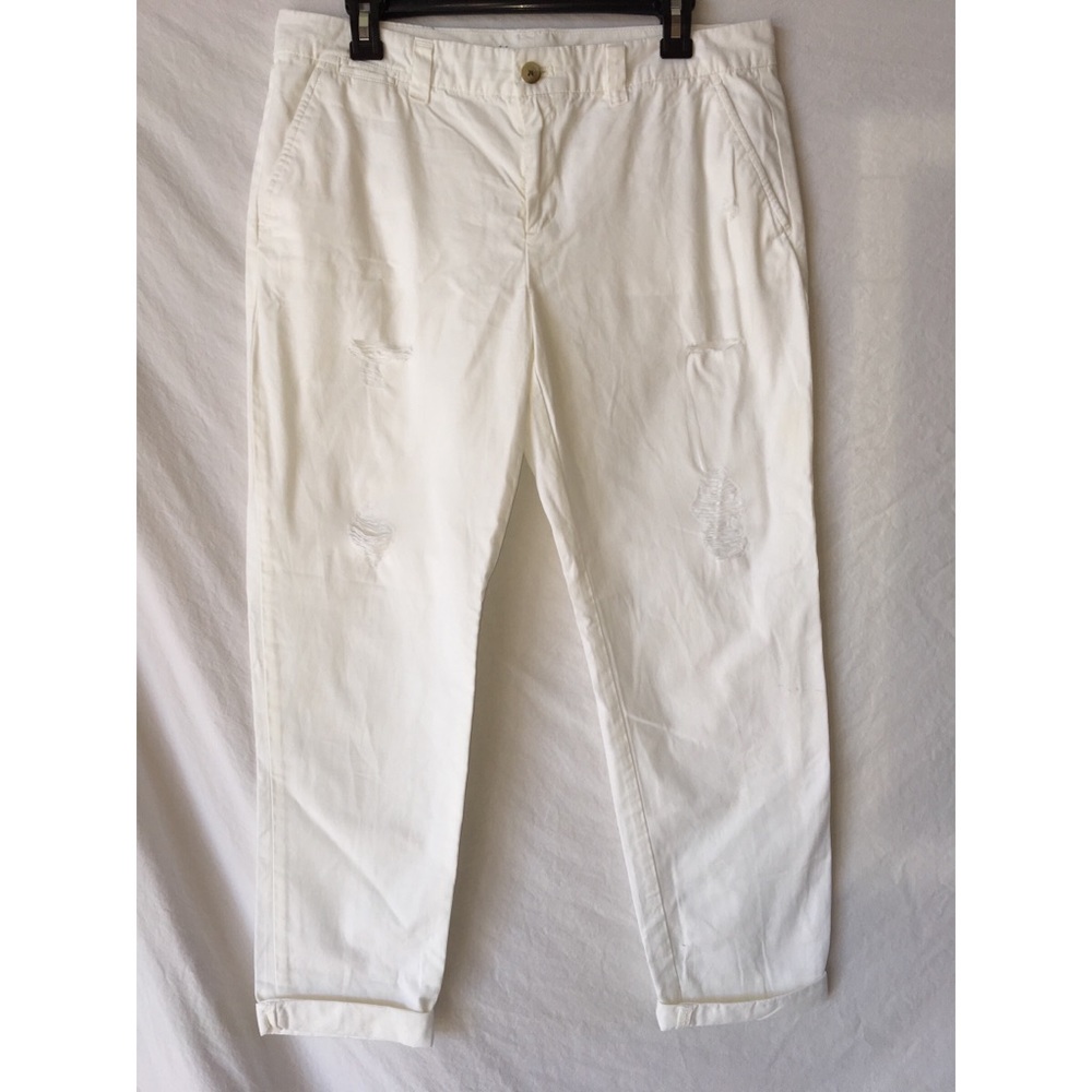 Gap White Khaki Pants